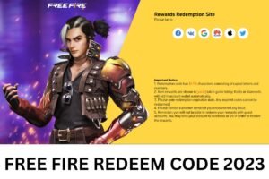 Garena Free Fire Redeem Codes